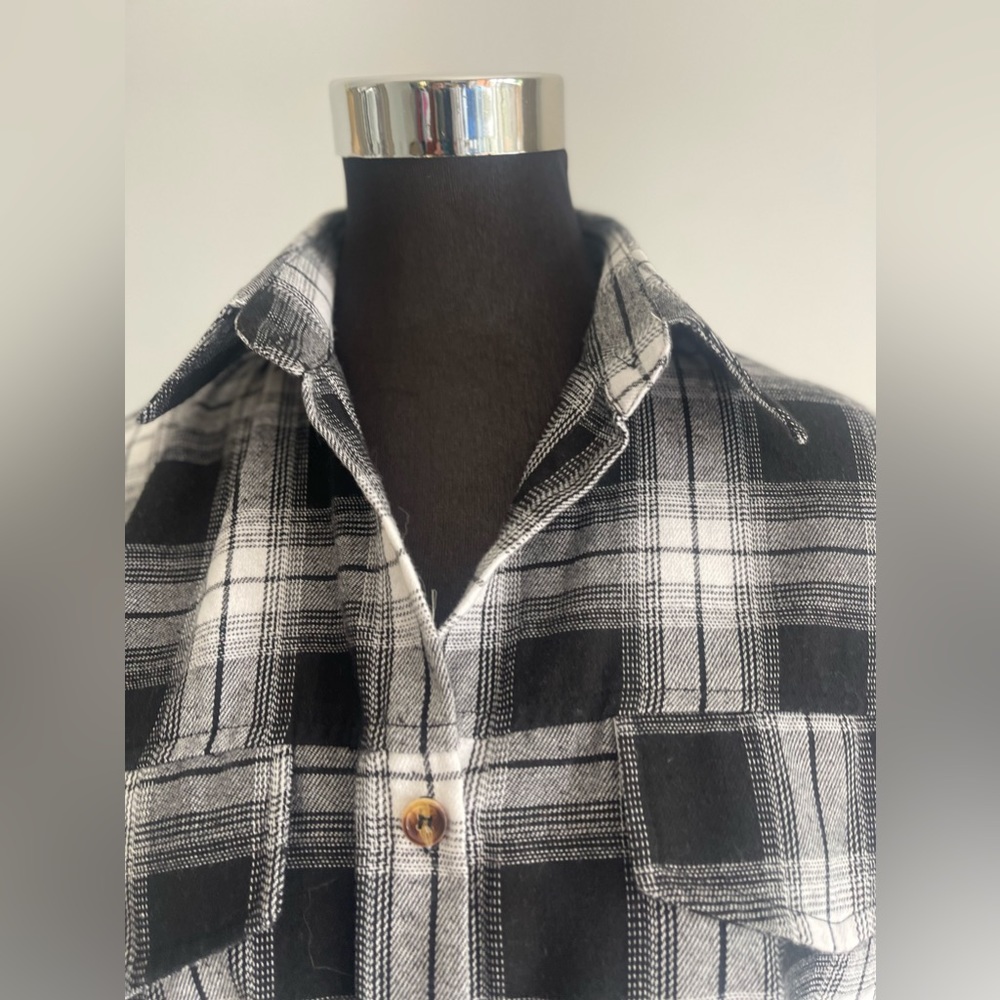 Flannel oversized shirt - Picture 5 of 6